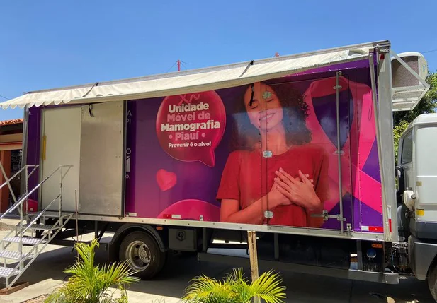 Caminhão de mamografia