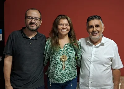 Daniel Solon, Yara Ferry e Geraldo Carvalho
