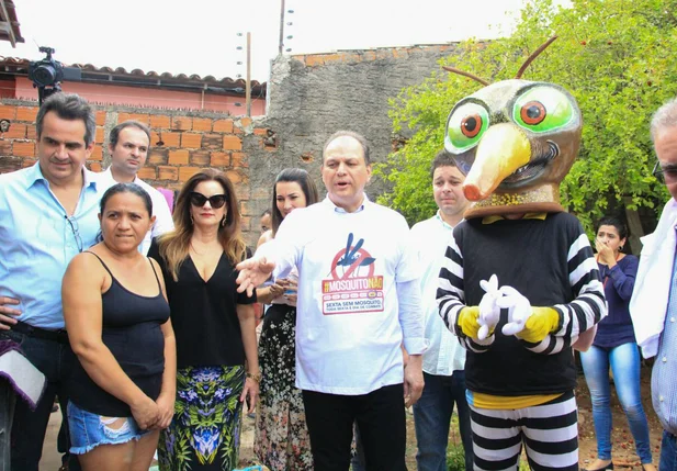 Ministro Ricardo Barros em visita a cidade de Teresina