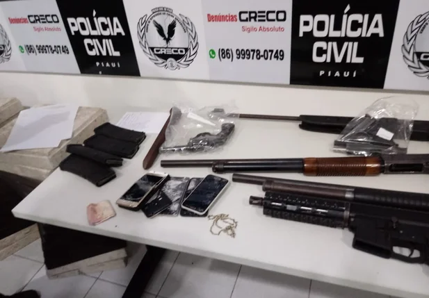 Greco prende acusados de arrombar banco em Castelo do Piauí