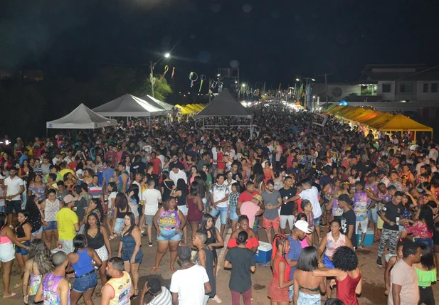 Primeira noite do Carnaval de Picos