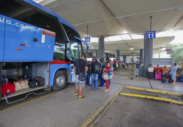 14 mil passageiros devem passar pela rodoviária de Teresina