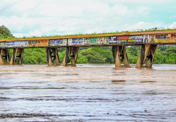 Aumenta a cota do nível do Rio Poti na cidade de Teresina