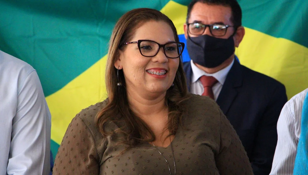 Vice-candidata a prefeitura de Teresina, Mara Denise