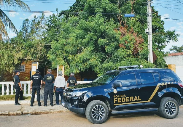 PF deflagra operação em três cidades do Piauí