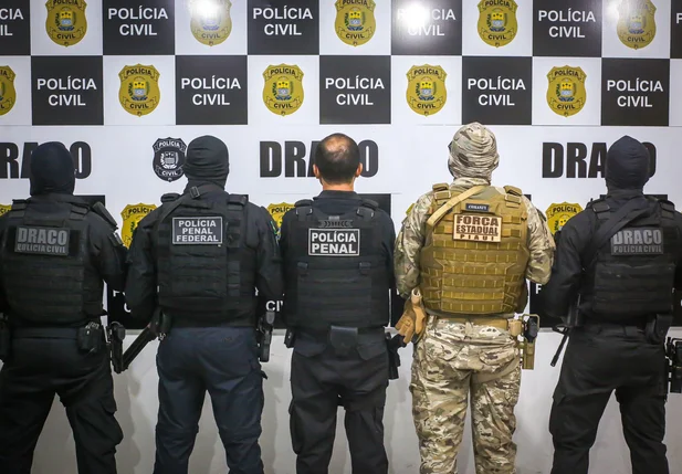 DRACO realiza Operação Prevenção contra detentos do Piauí