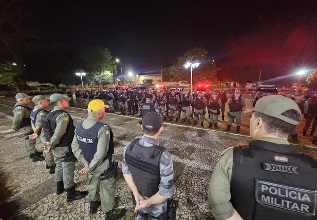 Polícia Militar deflagra segunda fase da operação Teresina Segura