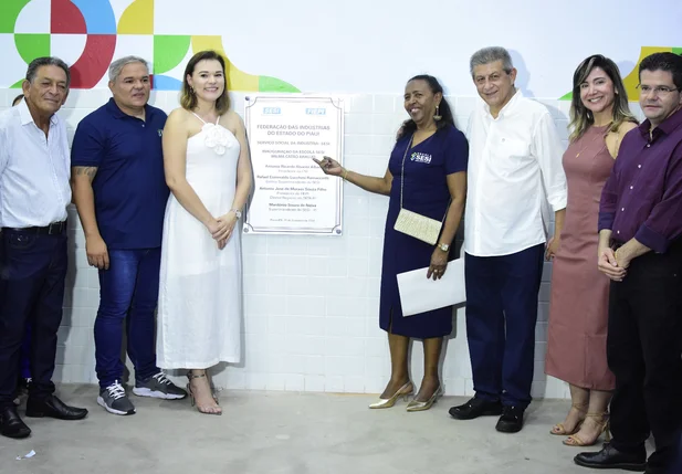 Presidente da FIEPI inaugura nova escola do SESI na cidade de Picos