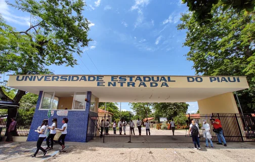 Universidade Estadual do Piauí no segundo dia do Enem 2020