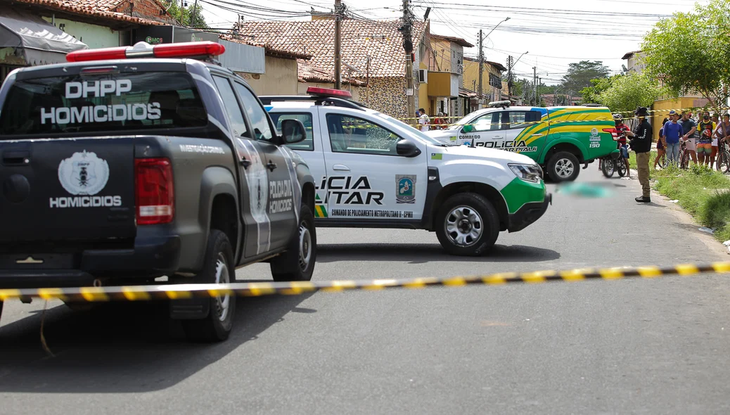 Homicídio no bairro São Joaquim