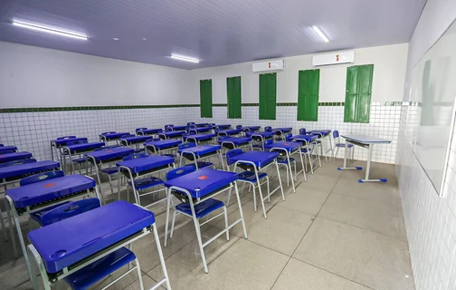 Salas de aula foram climatizadas