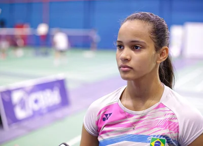 Juliana Viana, atleta da Seleção Brasileira de Badminton