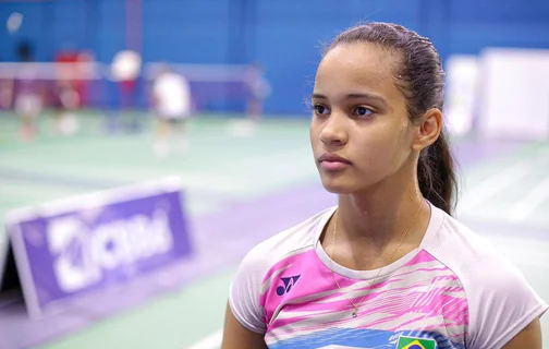 Juliana Viana, atleta da Seleção Brasileira de Badminton
