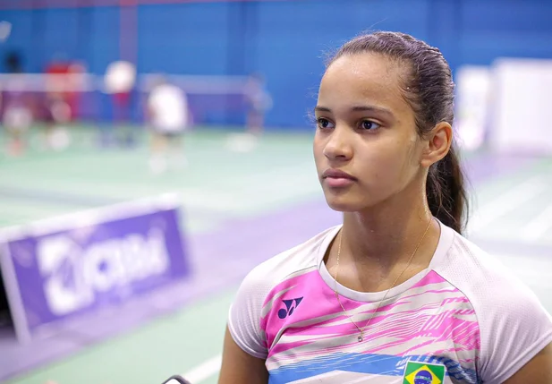 Juliana Viana, atleta da Seleção Brasileira de Badminton