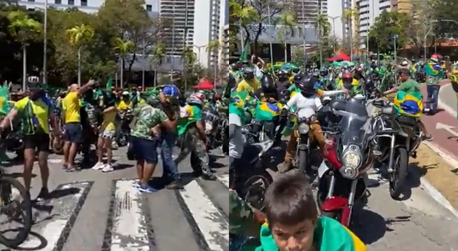 Manifestação em Fortaleza