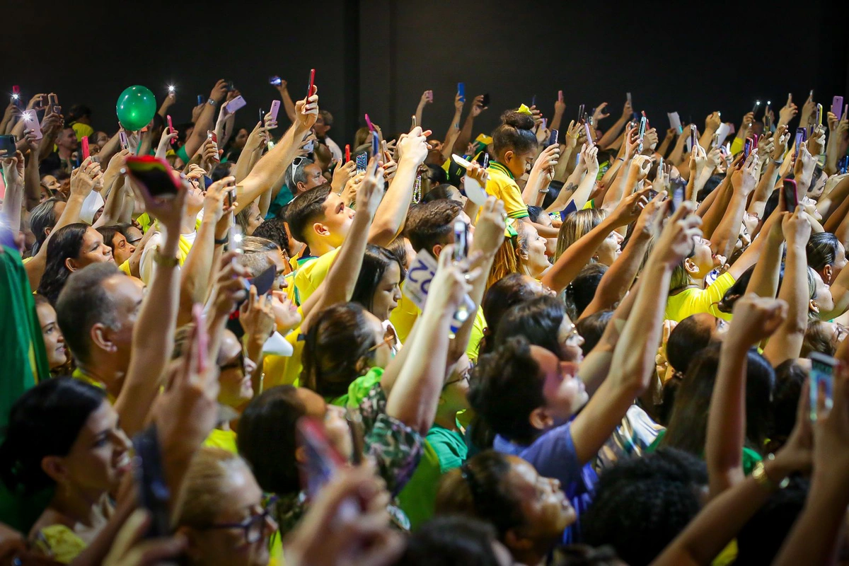 Apoiadores do Presidente Jair Bolsonaro