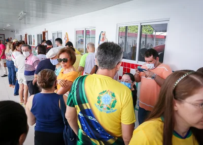 Fila de votação