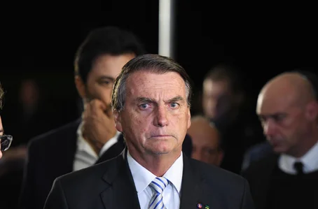 O Candidato à presidência da república, Jair Bolsonaro (PL)