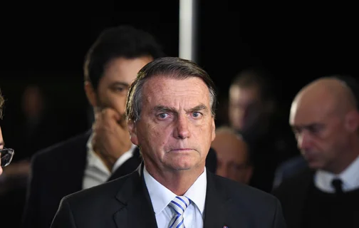 O Candidato à presidência da república, Jair Bolsonaro (PL)