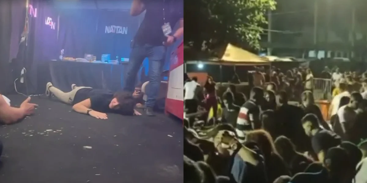 Tiroteio em show do cantor Nattan no Piauí termina com um morto e 9 feridos  - GP1