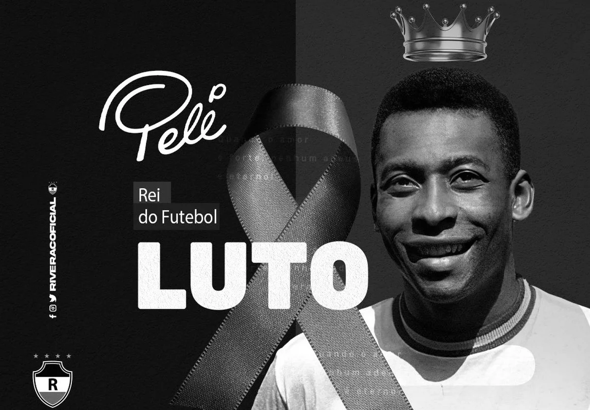 BRASIL DE LUTO, morreu o REI PELÉ, maior jogador de futebo…