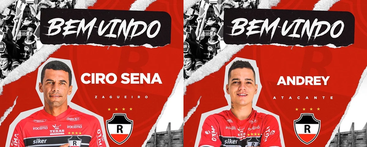 River anuncia zagueiro Ciro Sena e meia Andrey para disputa do