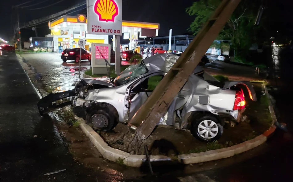 Acidente na Avenida Marechal Castelo Branco