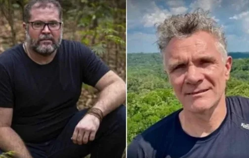 Dom Phillips é colaborador do The Guardian e Bruno Araújo Pereira um exímio conhecedor da região