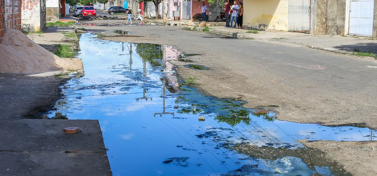 Rua fica localizada na zona Norte de Teresina