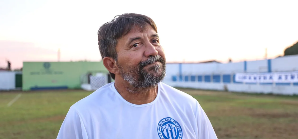 Catita, técnico campeão com o Comercial