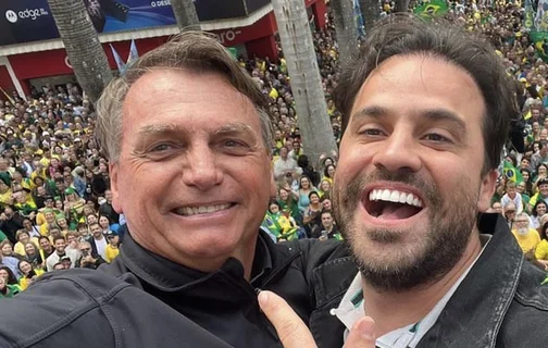 Jair Bolsonaro e Pablo Marçal