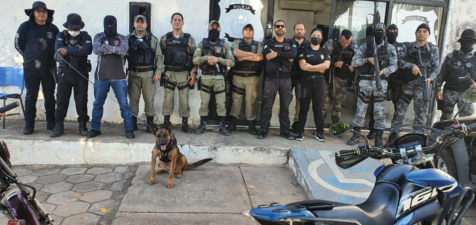 Polícia Civil deflagra Operação Braço Forte em Bom Jesus