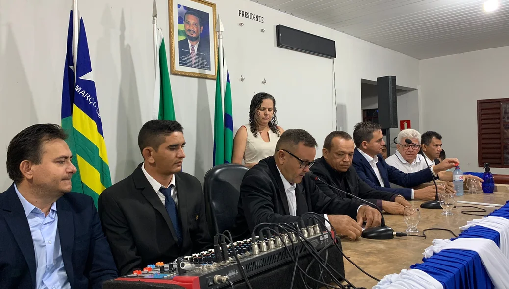 Solenidade de posse na Câmara Municipal de Jatobá do Piauí