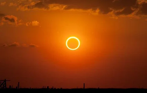 Eclipse solar Anular  acontece dia 14 de Outubro de 2023