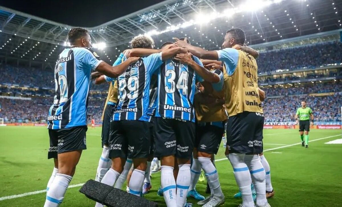 Grêmio venceu o Flamengo por 3 a 2