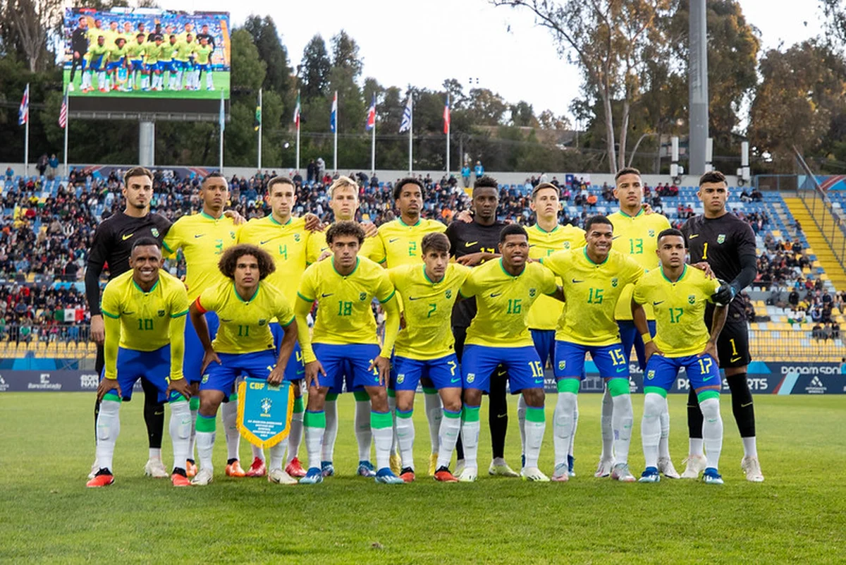Brasil conhece seus adversários no futebol em Santiago 2023