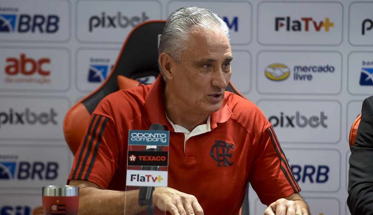 Tite é apresentado no Flamengo