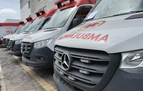 Ambulâncias do Samu entregues