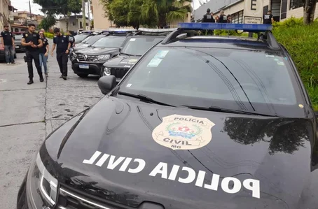 Viatura da Polícia Civil de Minas Gerais (PCMG)