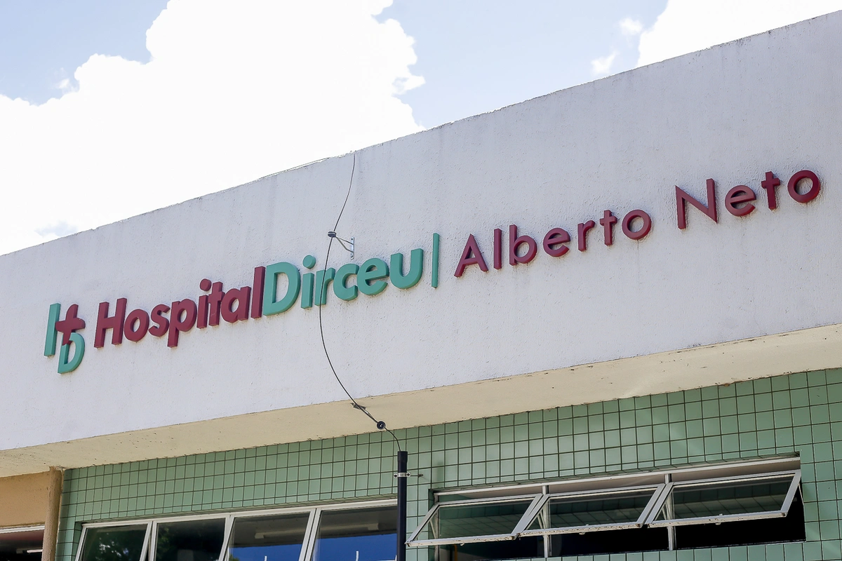 Hospital Dirceu Alberto Neto localizado no Bairro Dirceu II