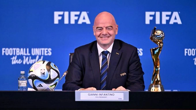 Anúncio foi feito pelo presidente da Fifa, Gianni Infantino