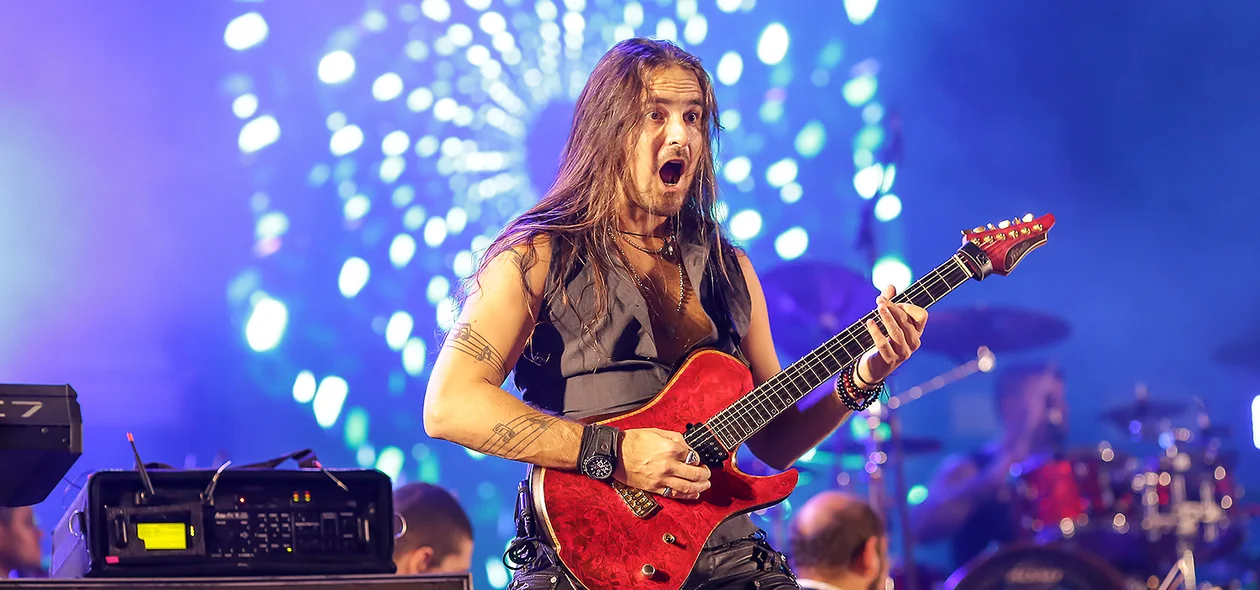 Guitarrista no Piauí Pop em Teresina