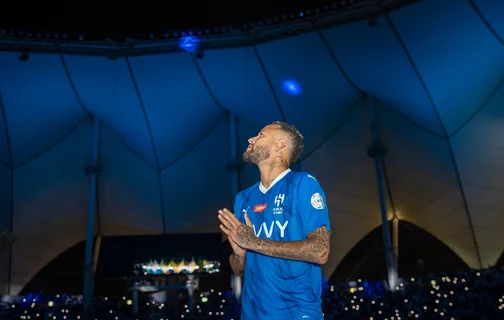 Neymar é apresentado no Al-Hilal