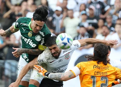 Corinthians e Palmeiras empataram em 0 a 0 na Neo-Química Arena