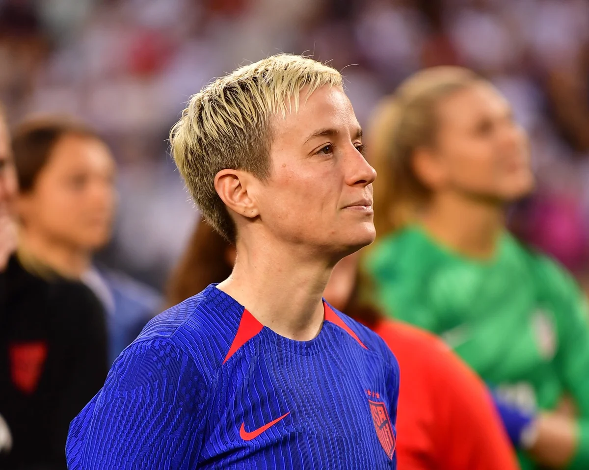 Megan Rapinoe se despede do futebol com EUA eliminados da Copa do Mundo