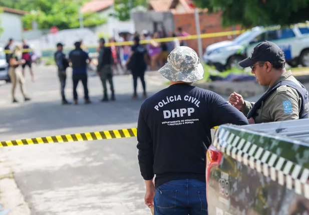 DHPP encaminhou equipe ao local do homicídio