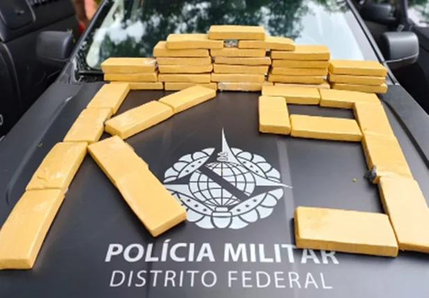 25 kg de drogas aprendidas na Rodoviária de Brasília