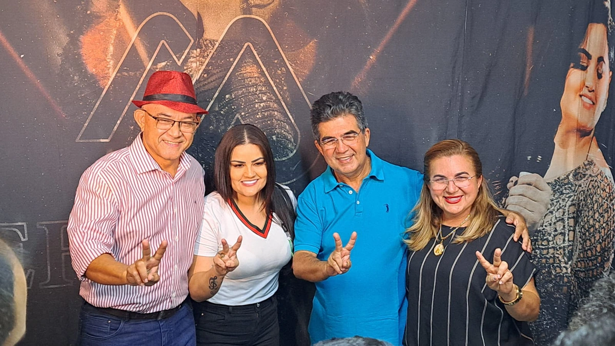 A festa foi realizada em comemoração à vitória de Abdoral Melo