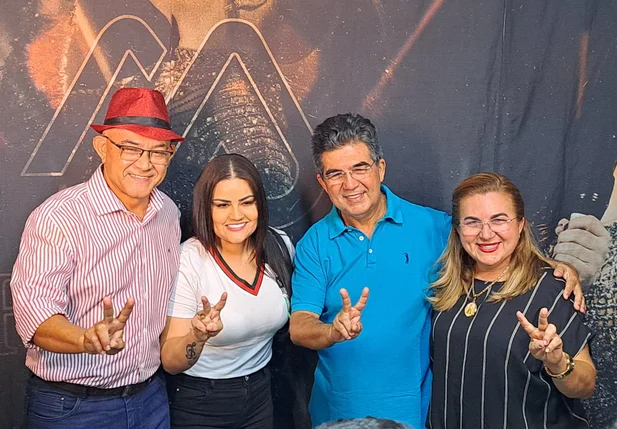 A festa foi realizada em comemoração à vitória de Abdoral Melo