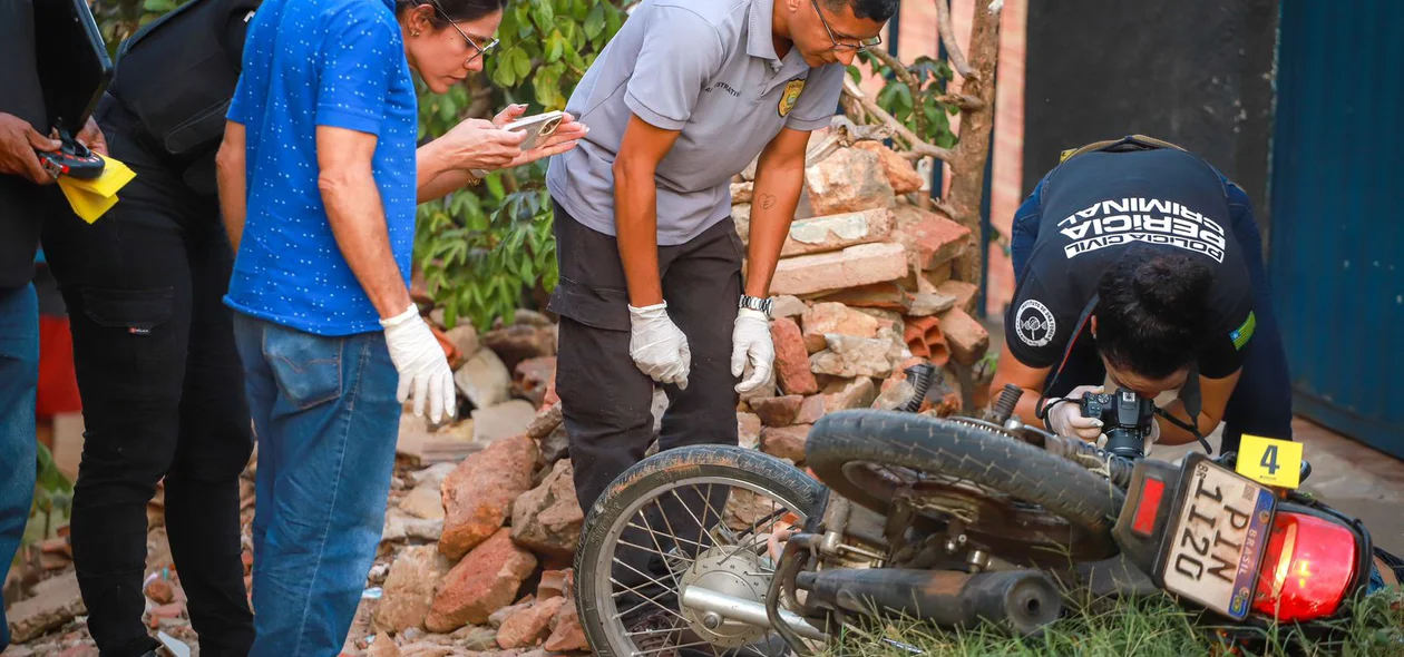 A vítima trabalhava como motociclista de aplicativo